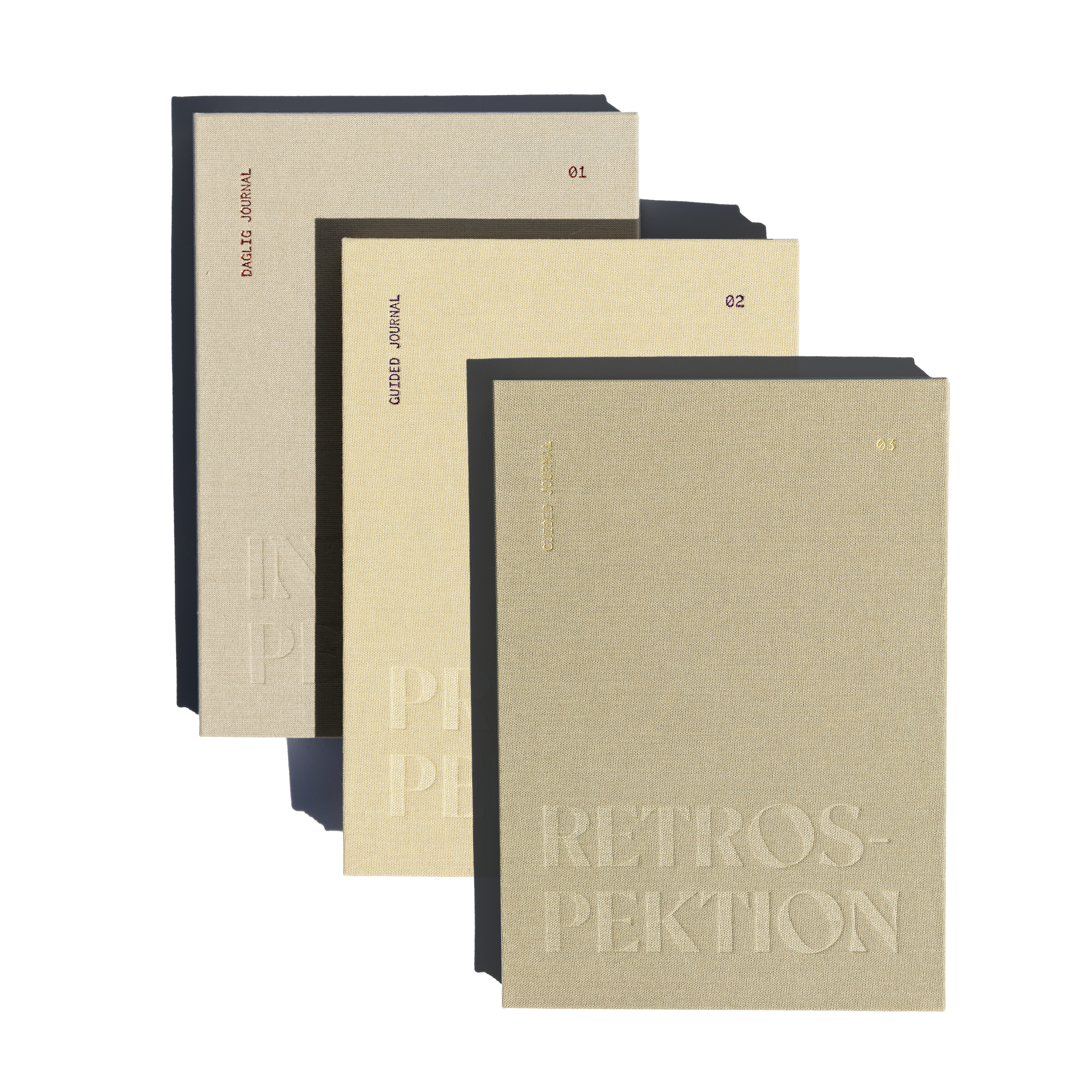 3 guidede notesbøger